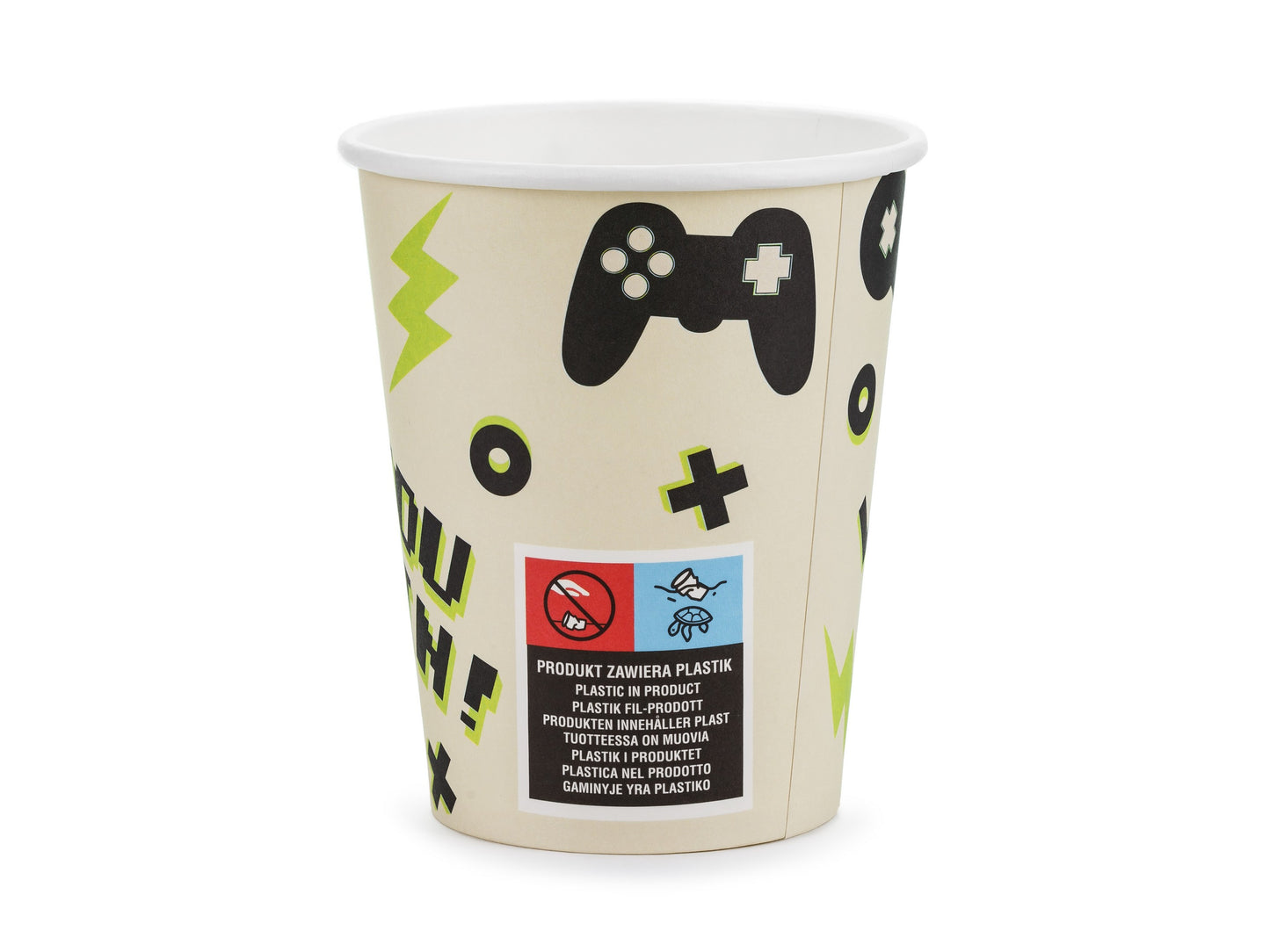 Becher Gamer, 220 ml, Mix