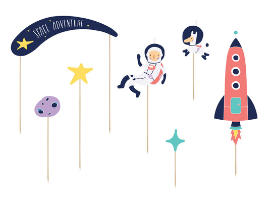 Caketopper Kosmos, 9,5-24,5cm