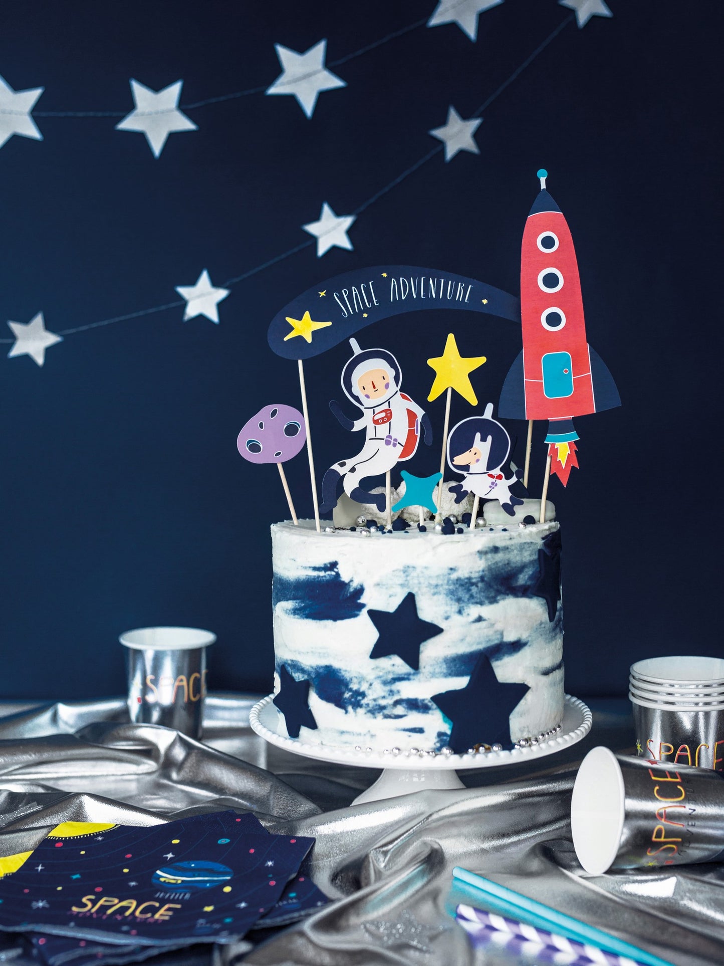 Caketopper Kosmos, 9,5-24,5cm