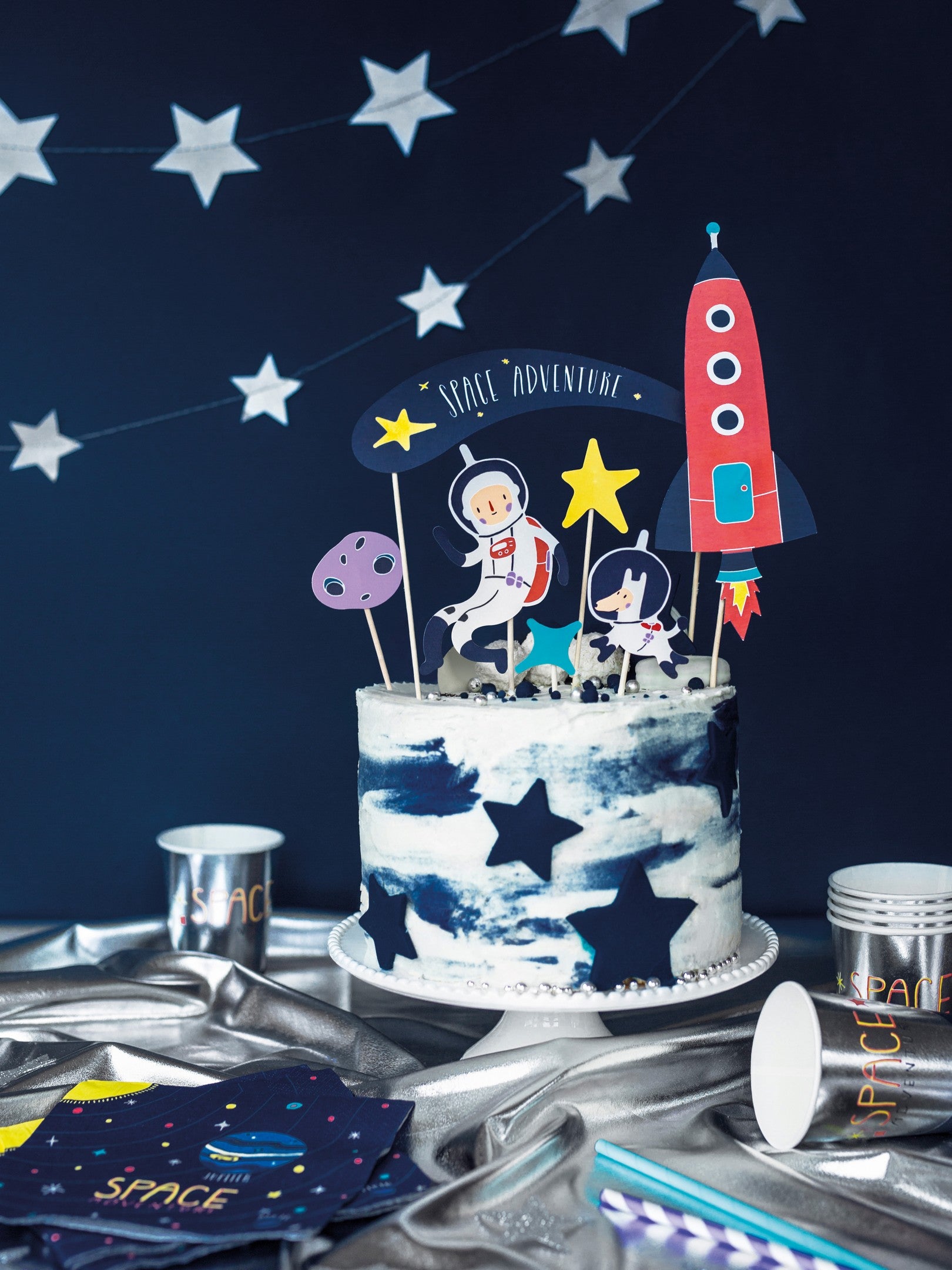 Caketopper Kosmos, 9,5-24,5cm