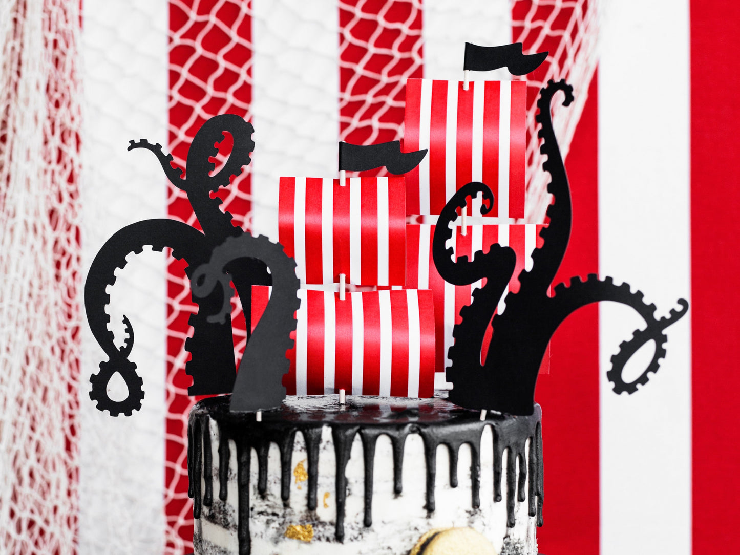 Caketopper Piraten, Mix, 13,5-21cm
