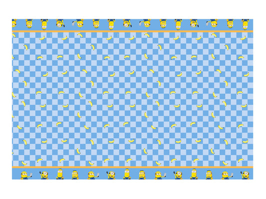 Papier-Tischdecke Minions, 180x120 cm, Mix