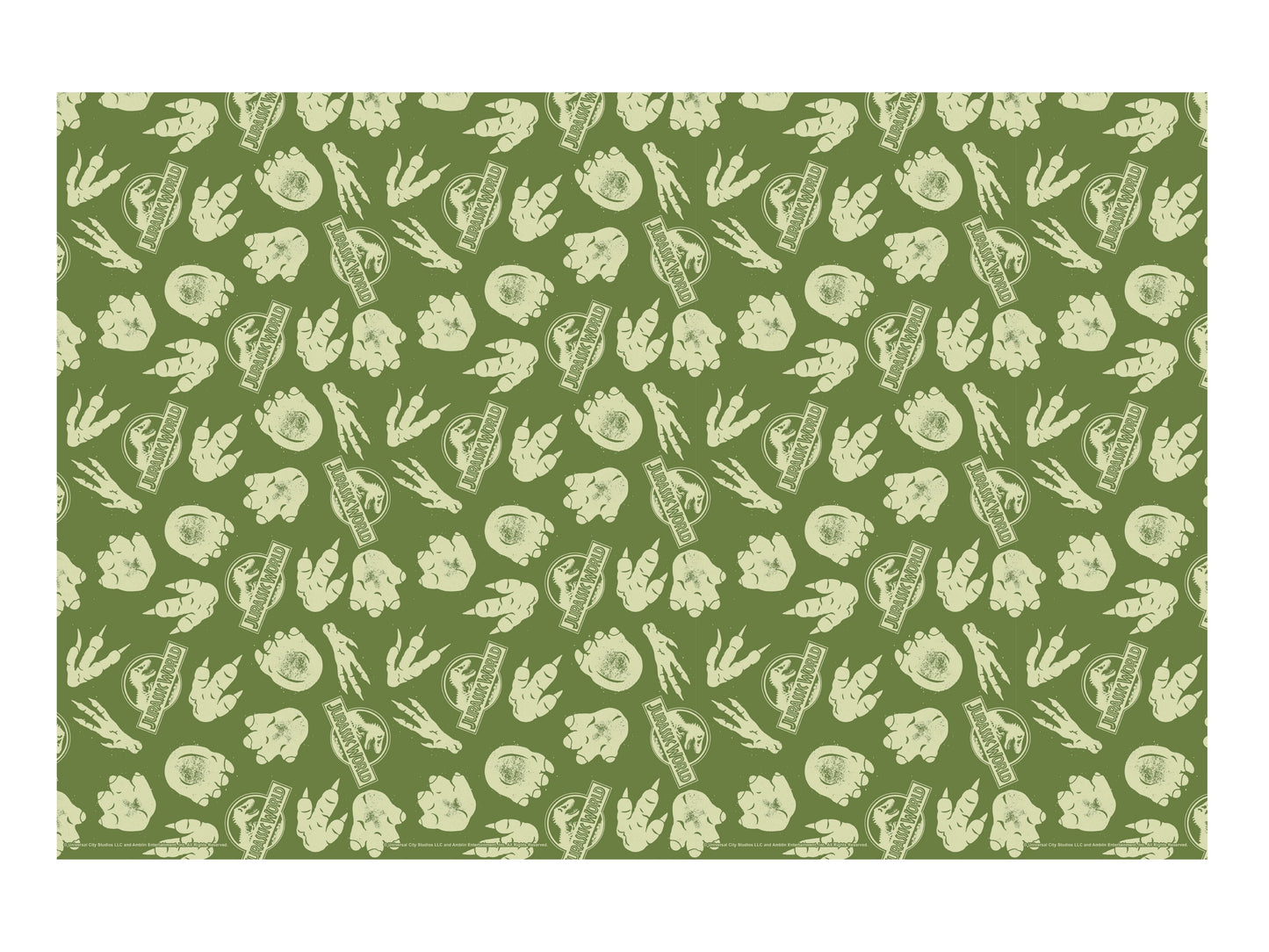 Papier-Tischdecke Jurassic World, 180x120 cm