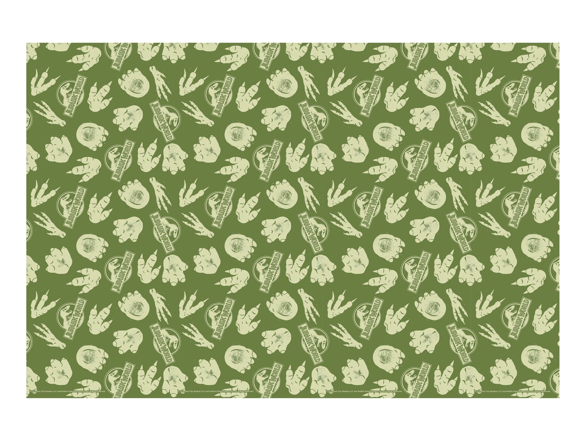 Papier-Tischdecke Jurassic World, 180x120 cm