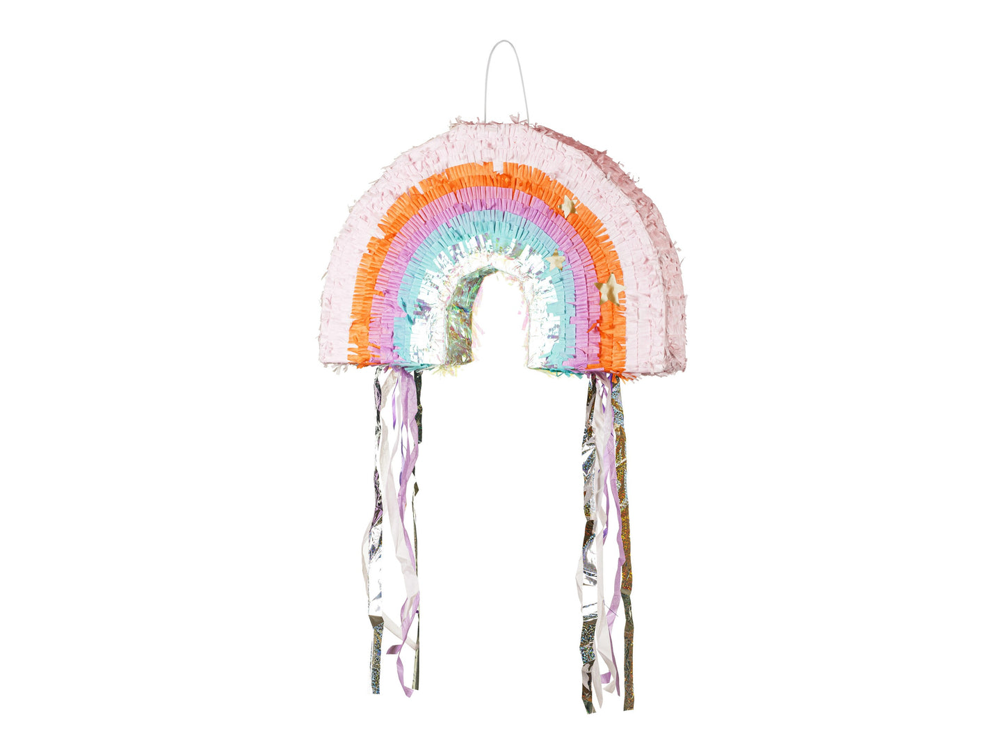 Faltbare Pinata - Regenbogen, 50x33x10 cm