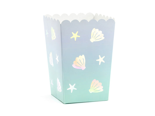 Popcorndosen Narwal, Mix, 7x7x12,5cm