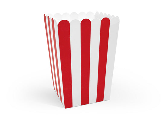 Popcornboxen, Mix, 7x7x12,5cm