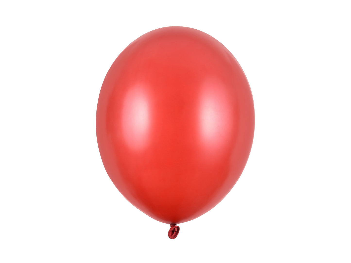 Ballons Strong 30cm, Metallic Poppy Red