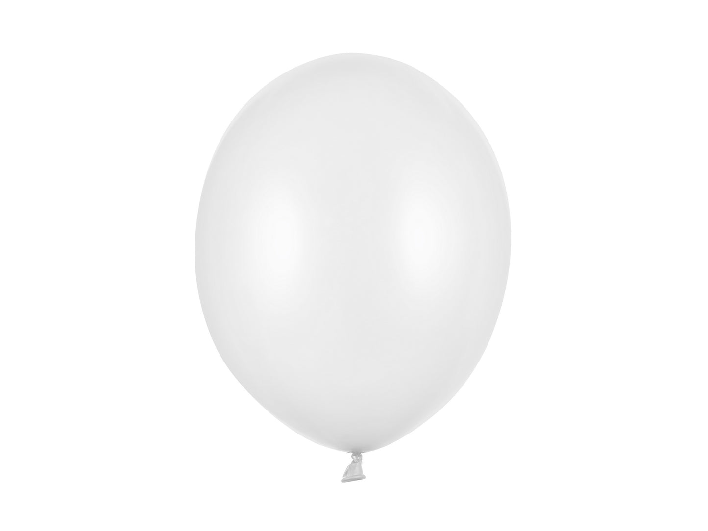 Ballons Strong 30cm, Metallic Pure White