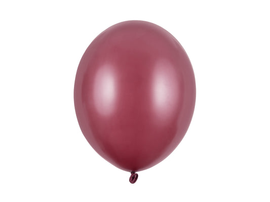 Ballons Strong 30cm, Metallic Maroon