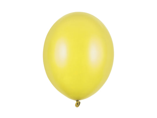 Ballons Strong 30cm, Metallic Lemon Zest