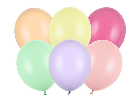 Ballons Strong 30cm, Pastel Mix