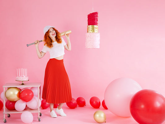 Ballons Strong 30cm, Pastel Poppy Red
