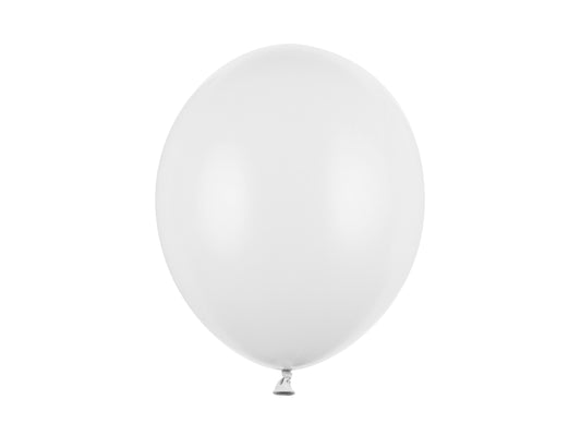 Ballons Strong 30cm, Pastel Pure White
