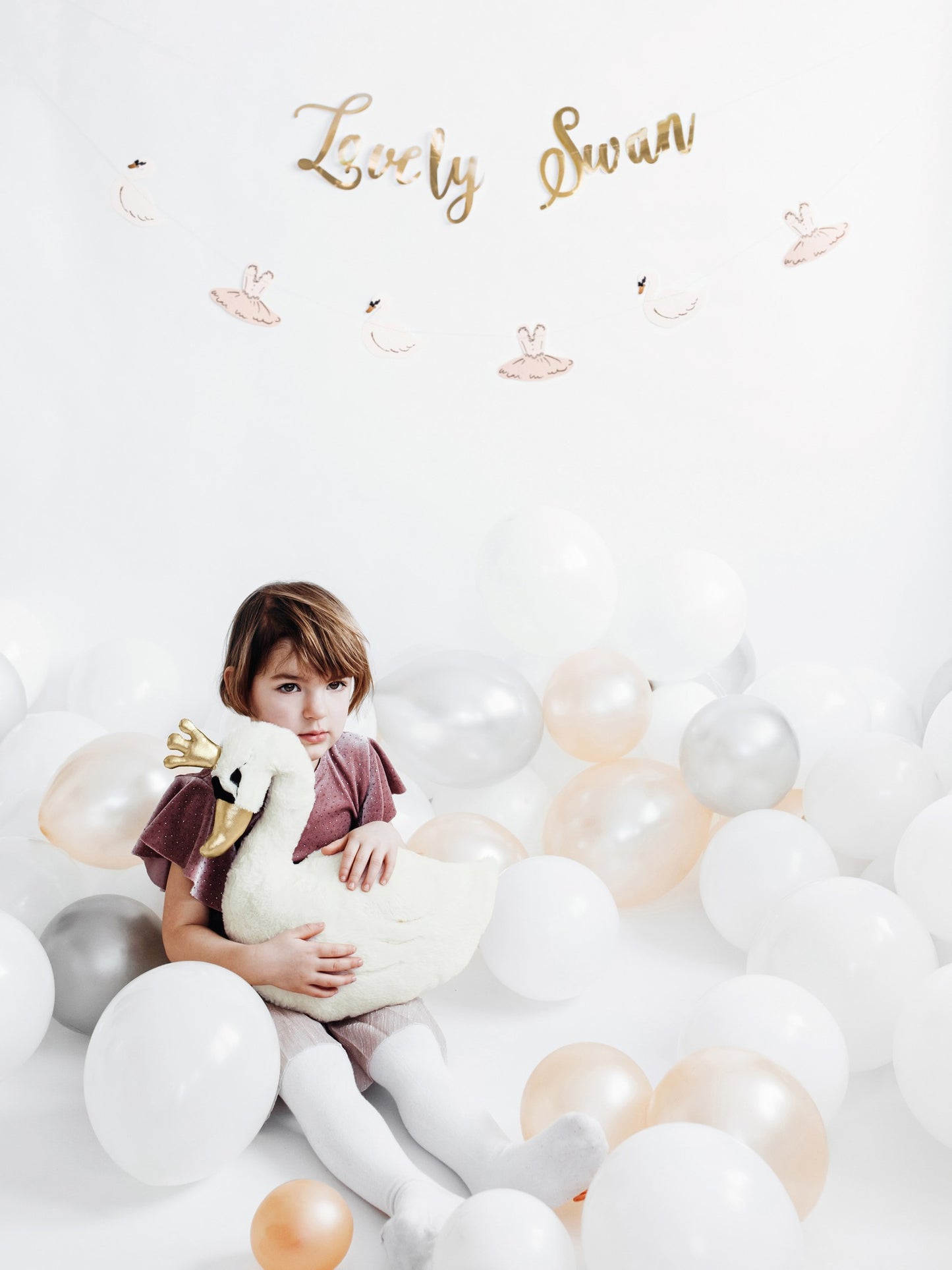 Ballons Strong 30cm, Pastel Pure White