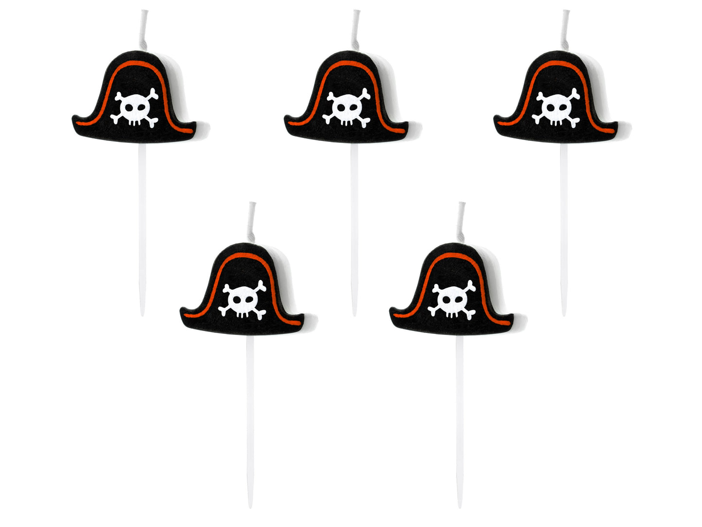 Geburtstagskerzen Piraten, 2cm