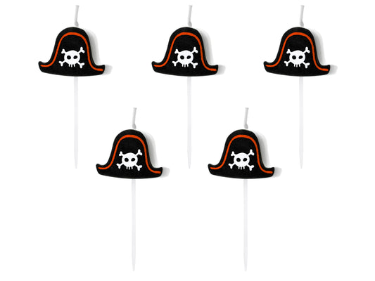 Geburtstagskerzen Piraten, 2cm