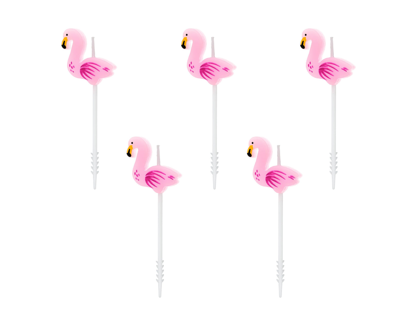 Geburtstagskerzen Flamingos, 3cm