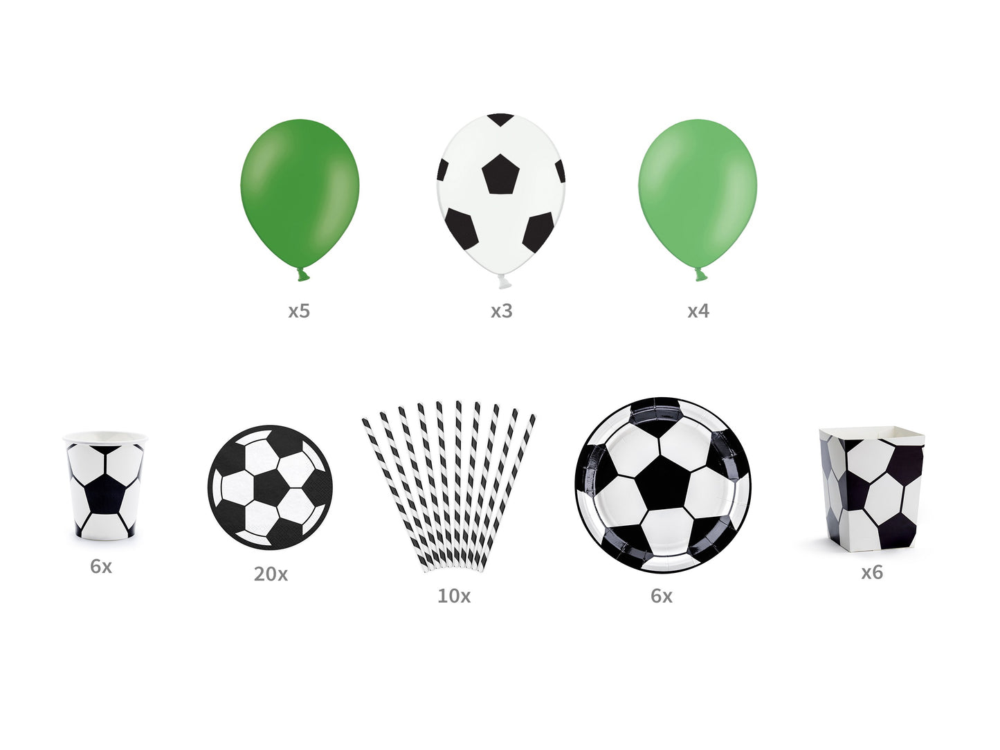 Party-Ddekorationsset - Ball, Mix