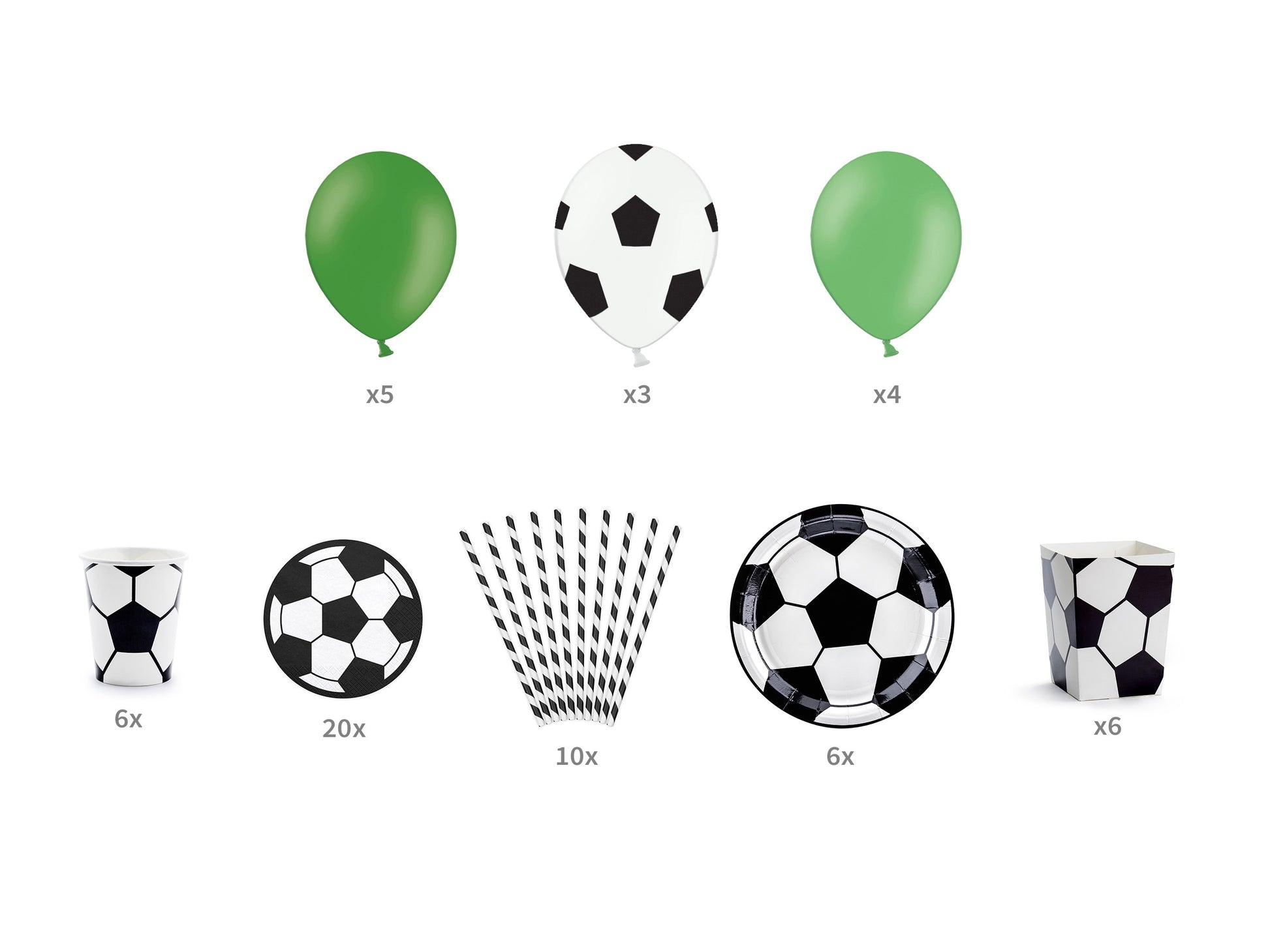 Party-Ddekorationsset - Ball, Mix