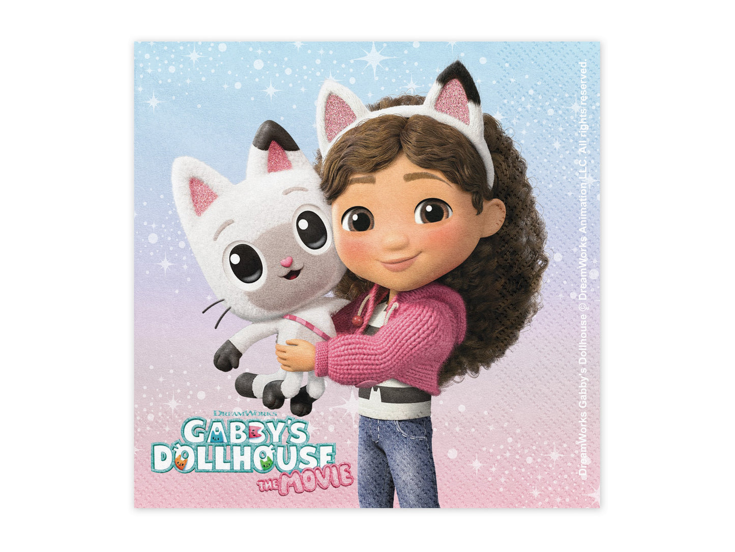 Gabby's Dollhouse Papierservietten, 33 x 33 cm, Farbmix