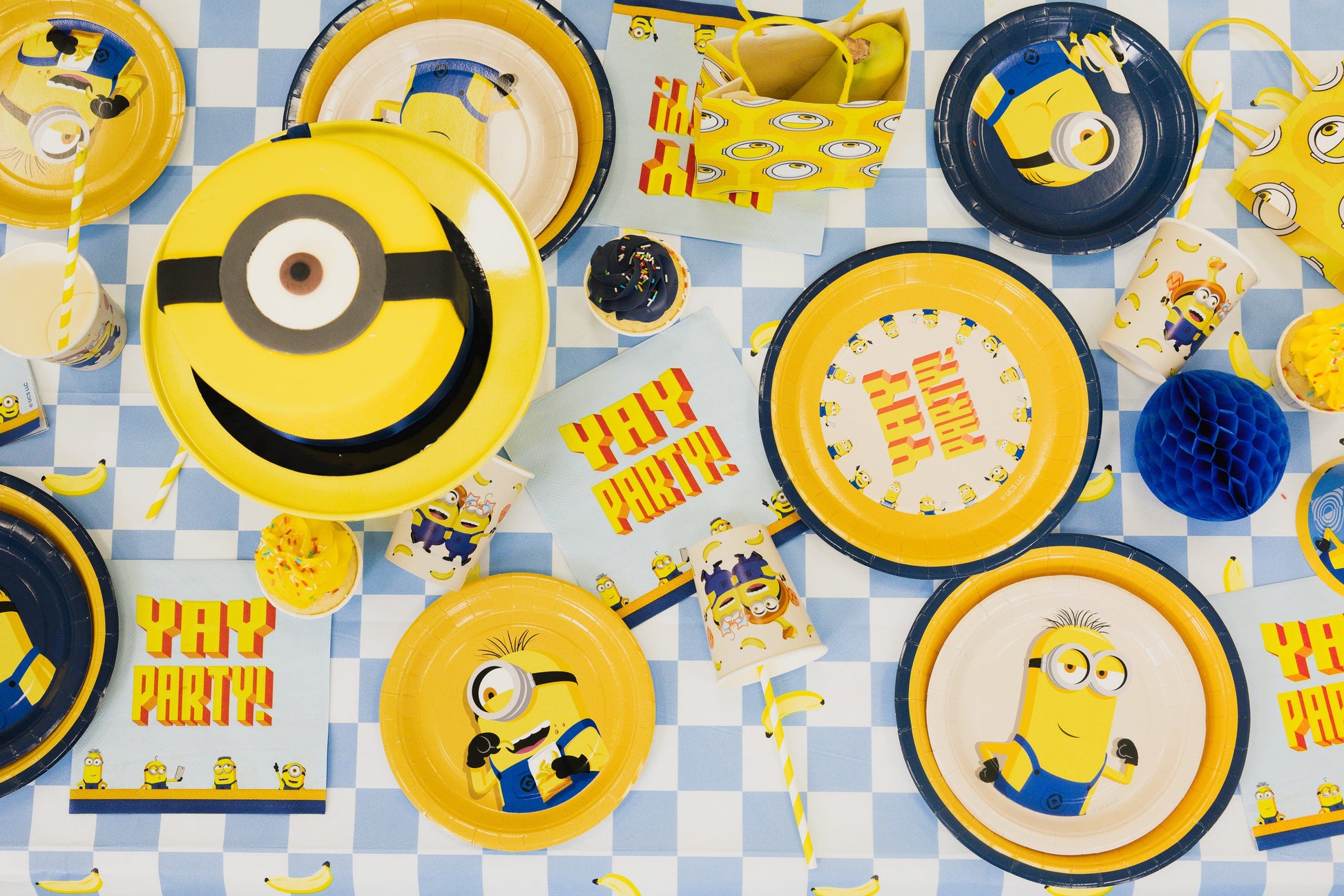 Servietten Minions, 33x33 cm, Mix