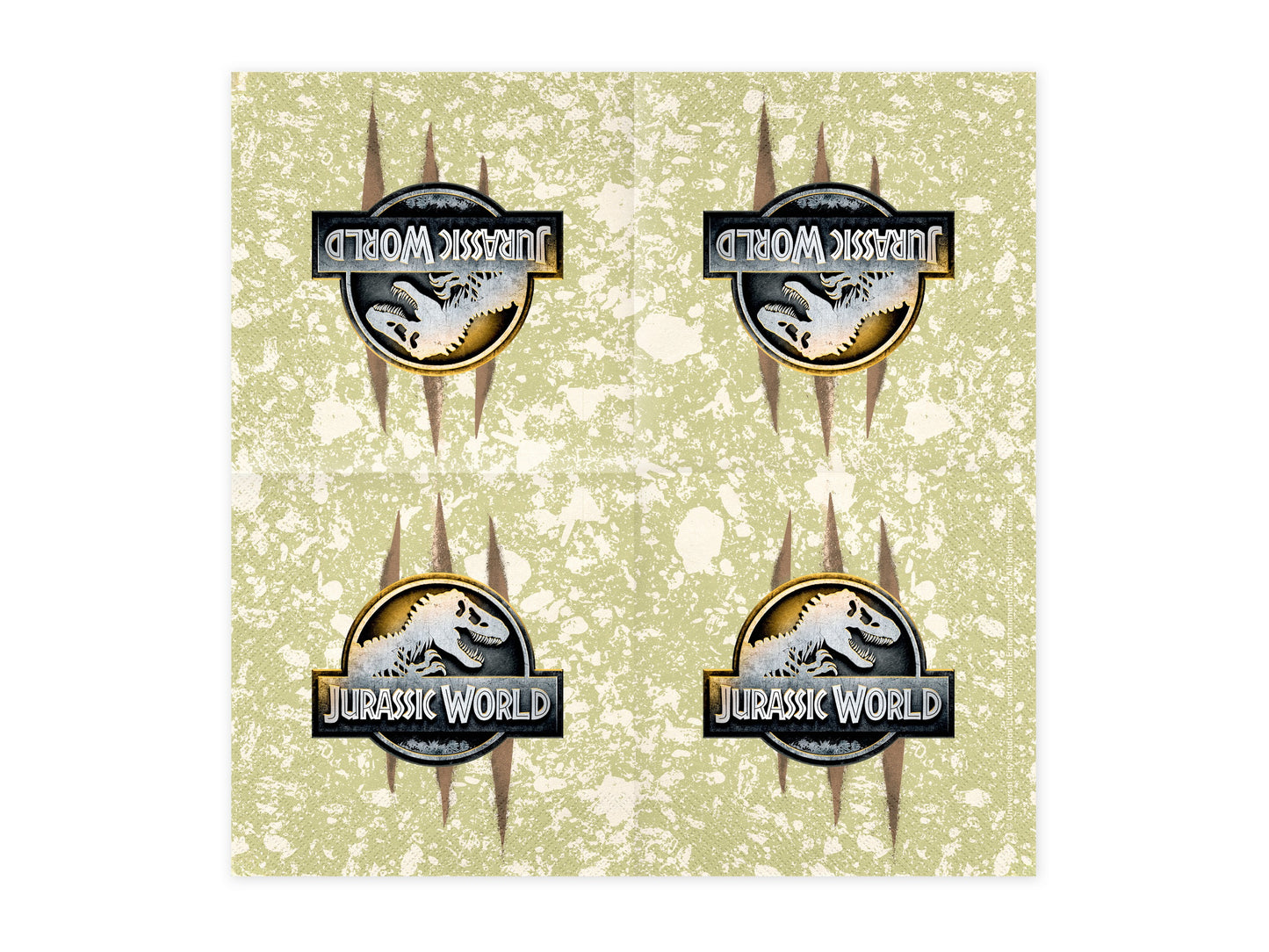 Servietten Jurassic World, 33x33 cm, Mix