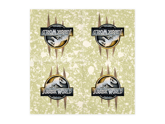 Servietten Jurassic World, 33x33 cm, Mix