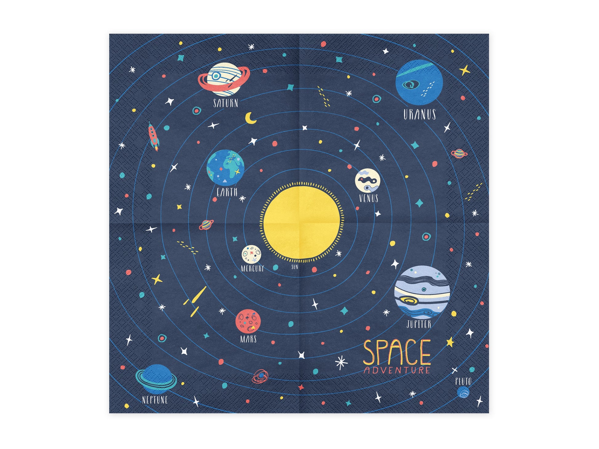 Servietten Kosmos, 33x33cm