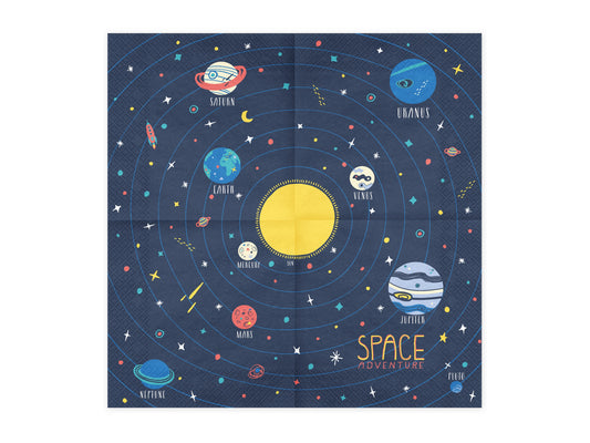 Servietten Kosmos, 33x33cm