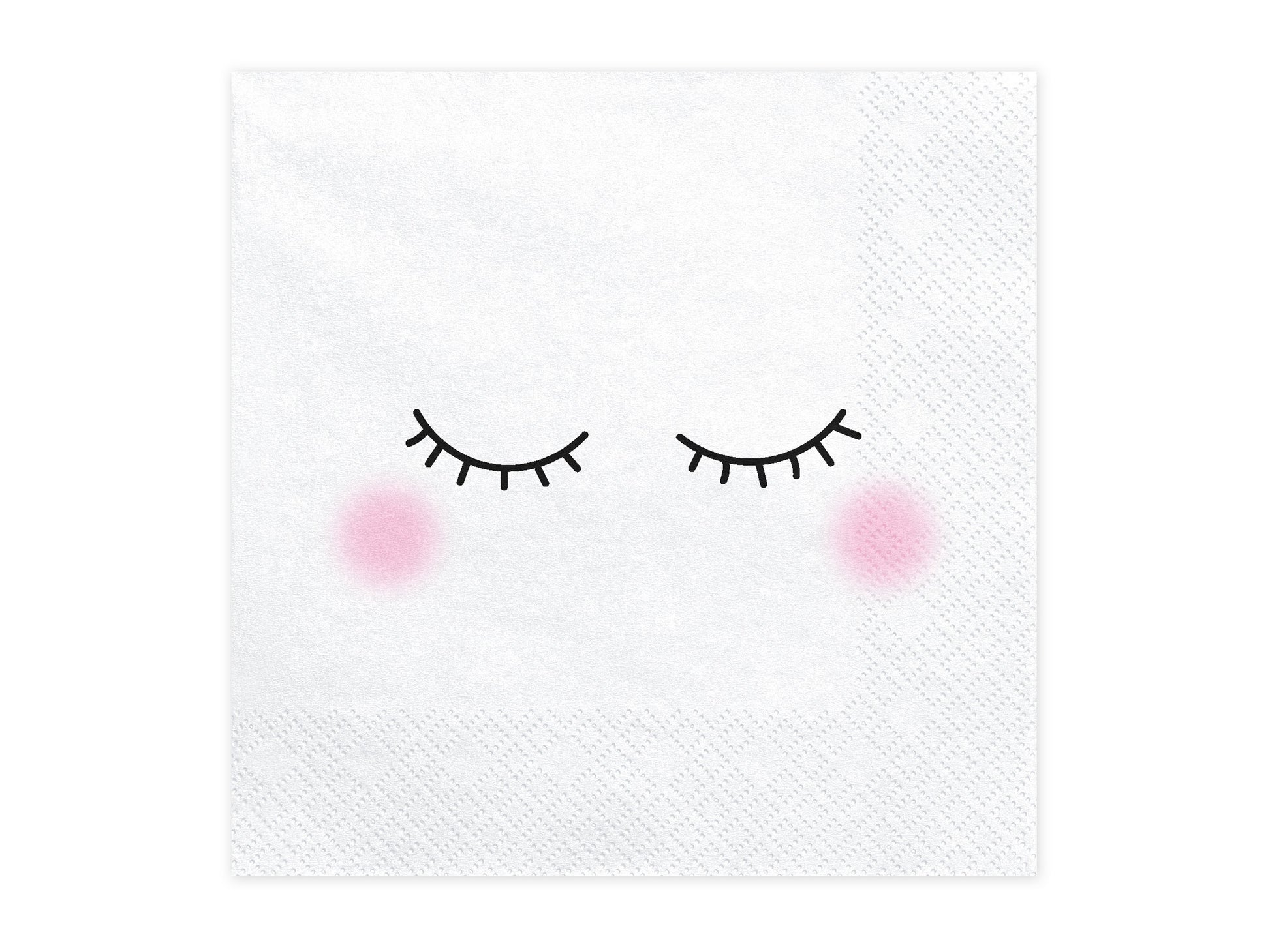 Servietten Gesicht, 33x33cm