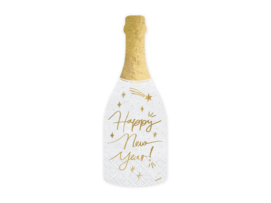 Servietten Champagner, mix, 7x19 cm