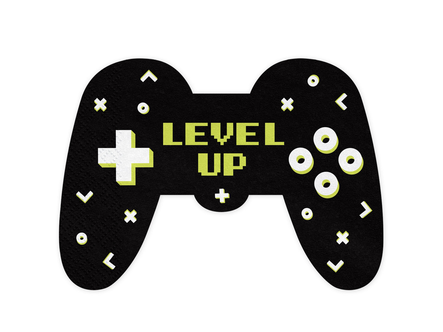 Papierservietten Gamepad, 11.5x16 cm, Mix
