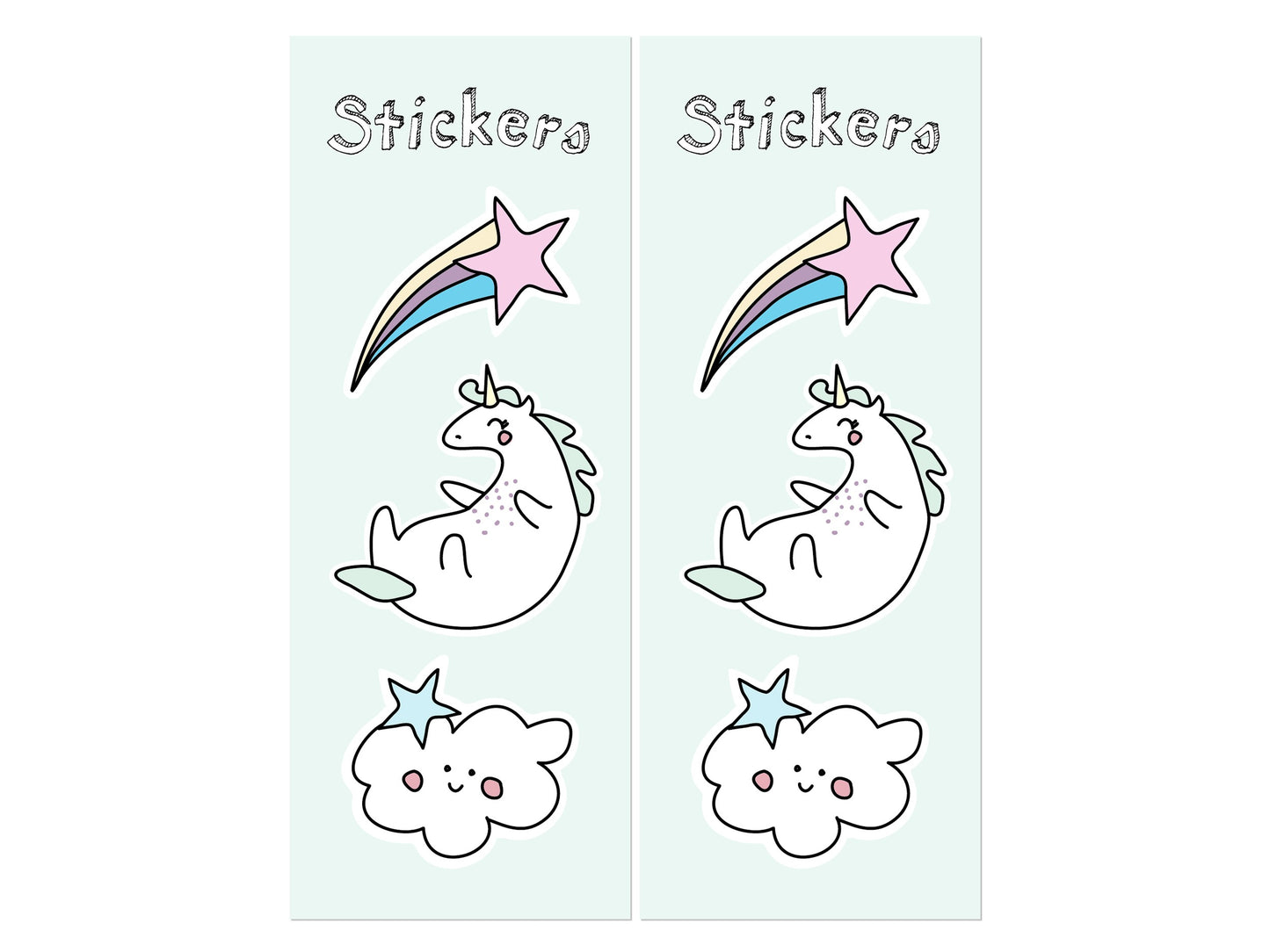 Süssigkeitentüten Einhorn
