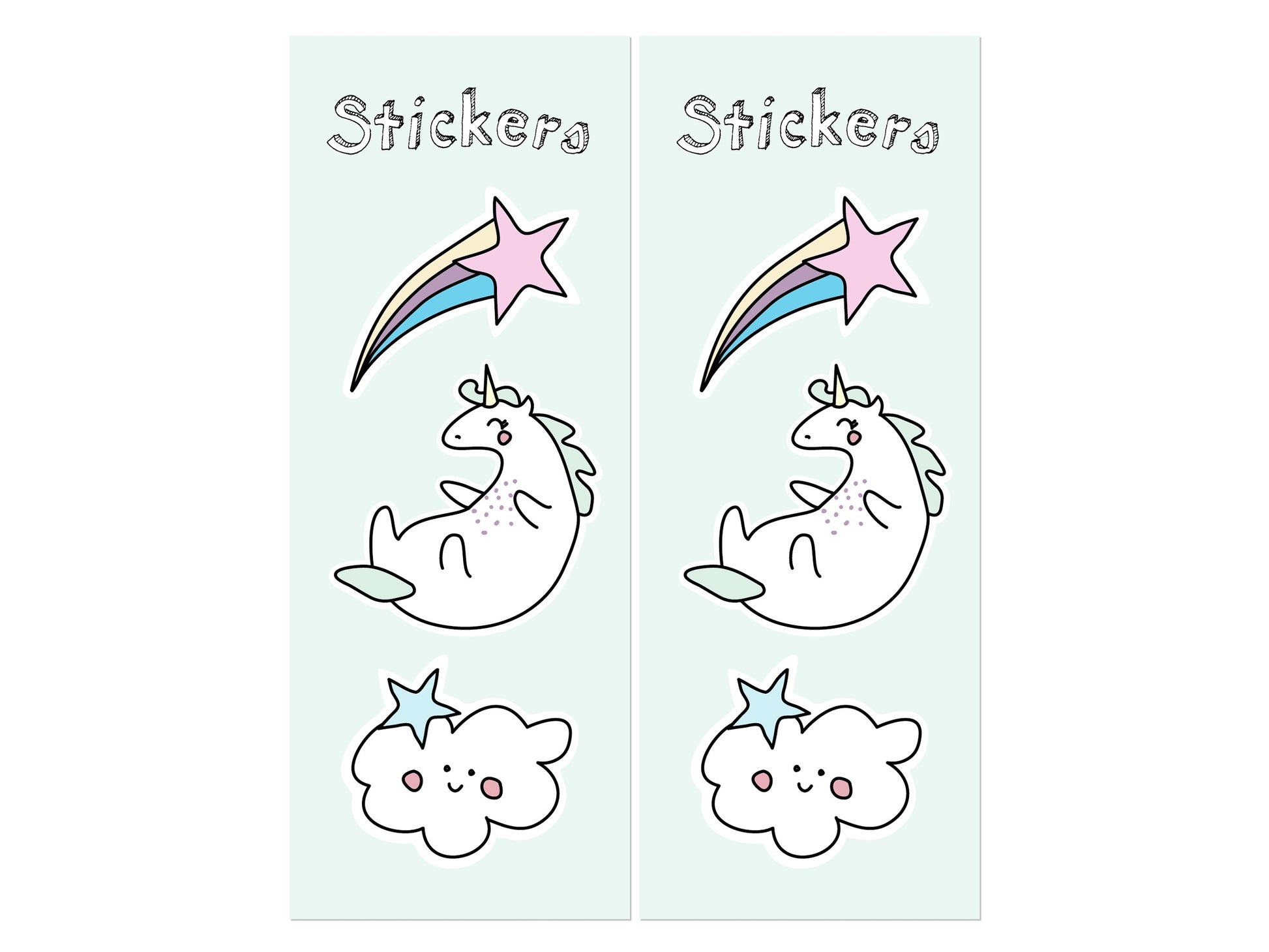 Süssigkeitentüten Einhorn
