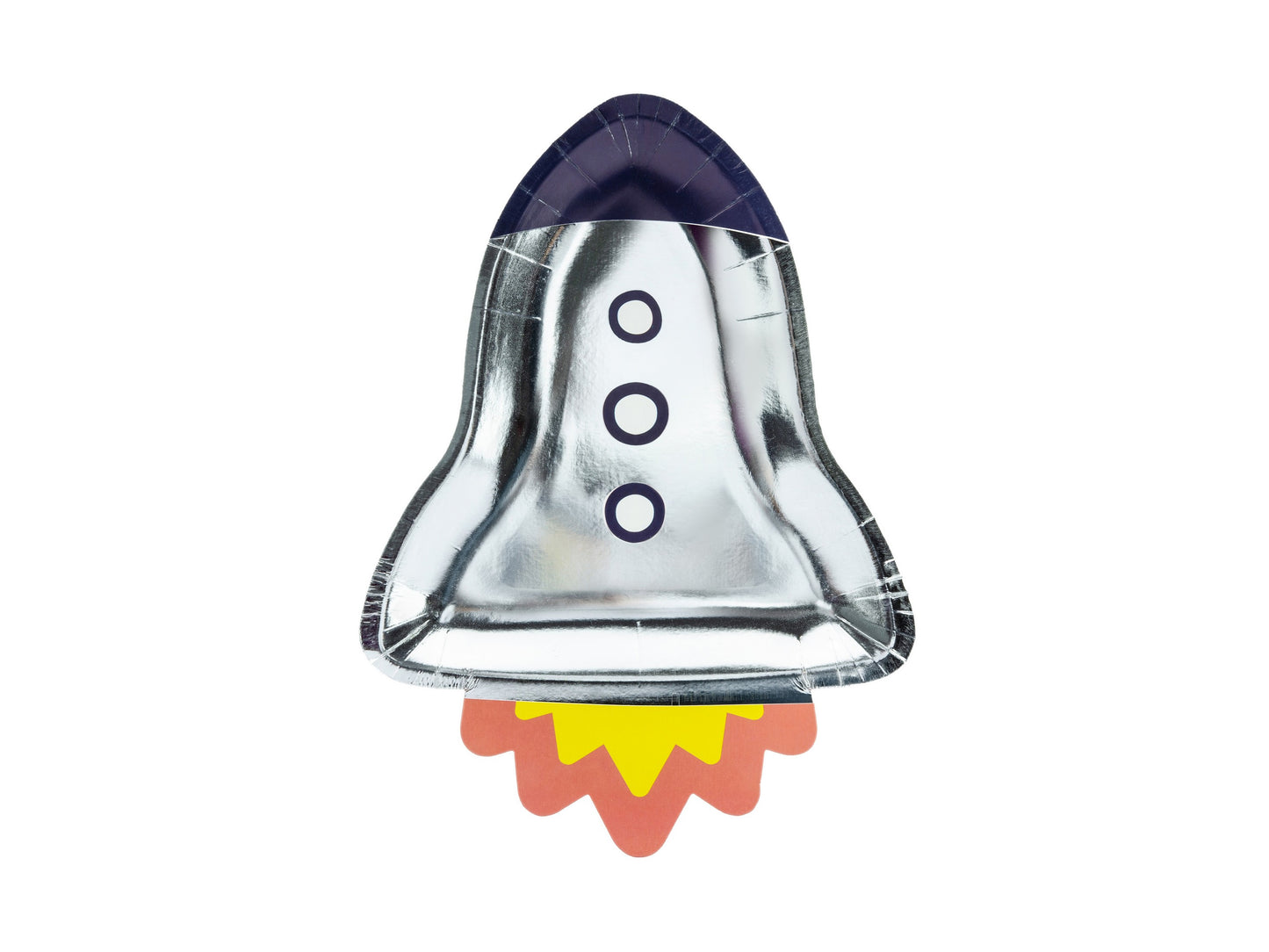 Teller Kosmos - Rakete, 21,5x29,5cm.
