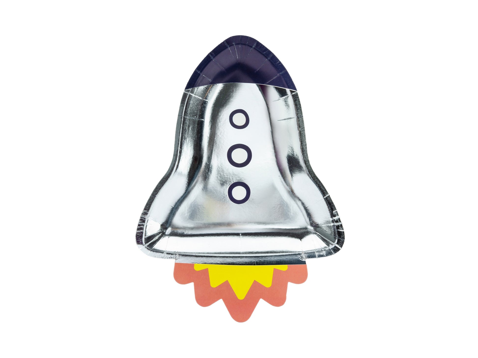 Teller Kosmos - Rakete, 21,5x29,5cm.