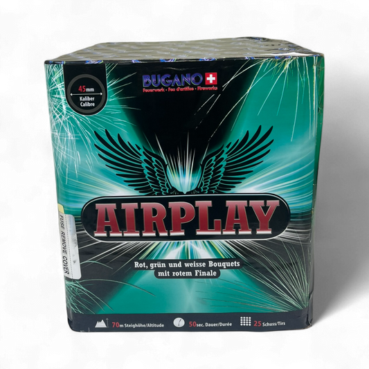 Airplay Batterie – mehrschüssige Feuerwerksbatterie für Shows