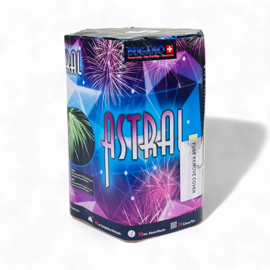 Astral Batterie – mehrschüssige Feuerwerksbatterie für Shows