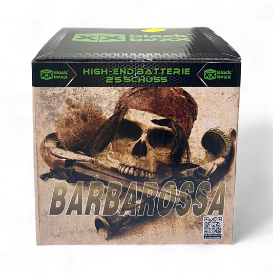 Barbarossa Batterie – mehrschüssige Feuerwerksbatterie für Shows