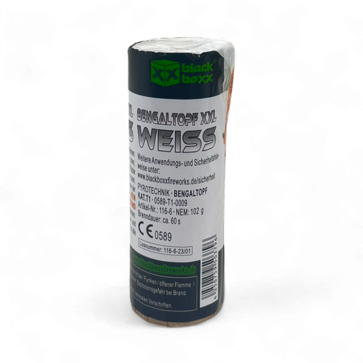 Bengaltopf Weiss – Feuerwerksartikel jetzt reservieren