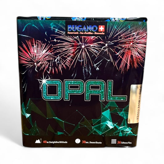Opal Batterie – mehrschüssige Feuerwerksbatterie für Shows