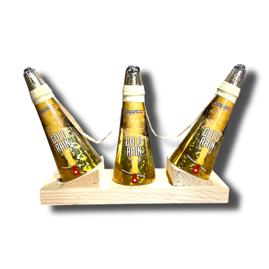 Gold Rain 3er Vulkanfächer - Feuerwerk & Pyrotechnik