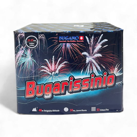 Bugarissinio Batterie – mehrschüssige Feuerwerksbatterie für Shows