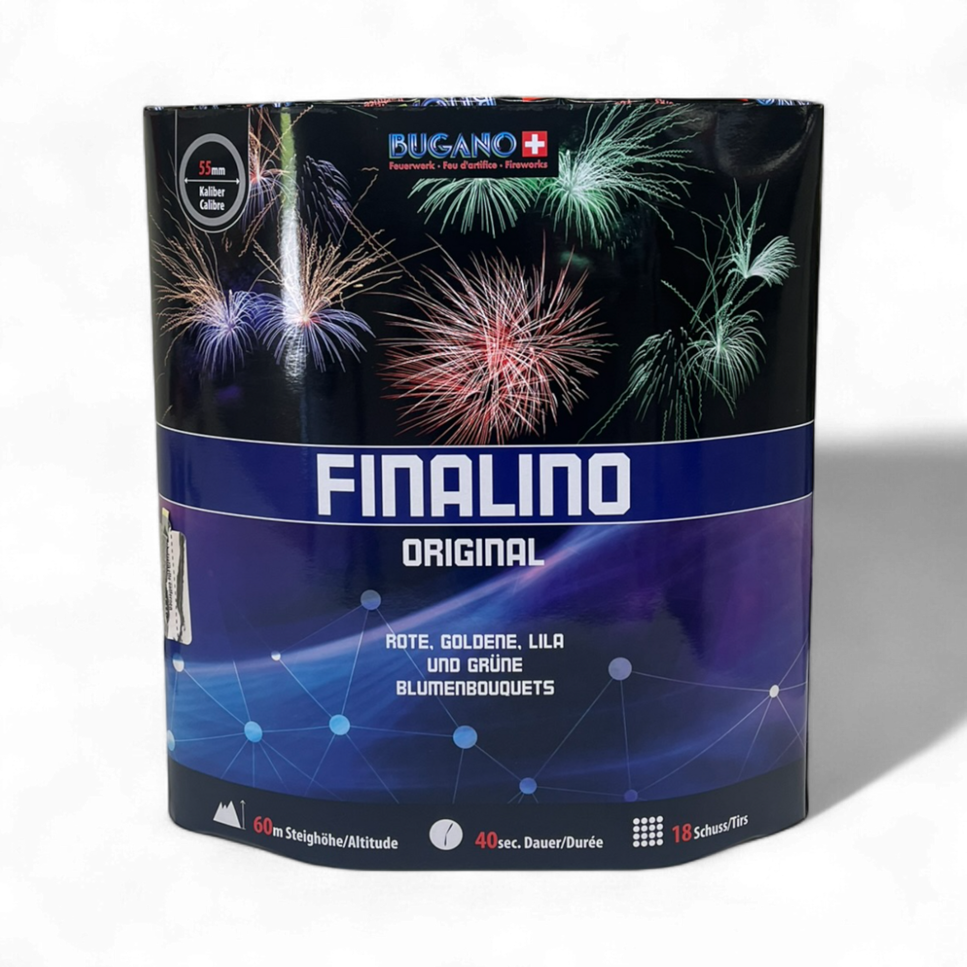 Finalino Original Batterie – mehrschüssige Feuerwerksbatterie für Shows