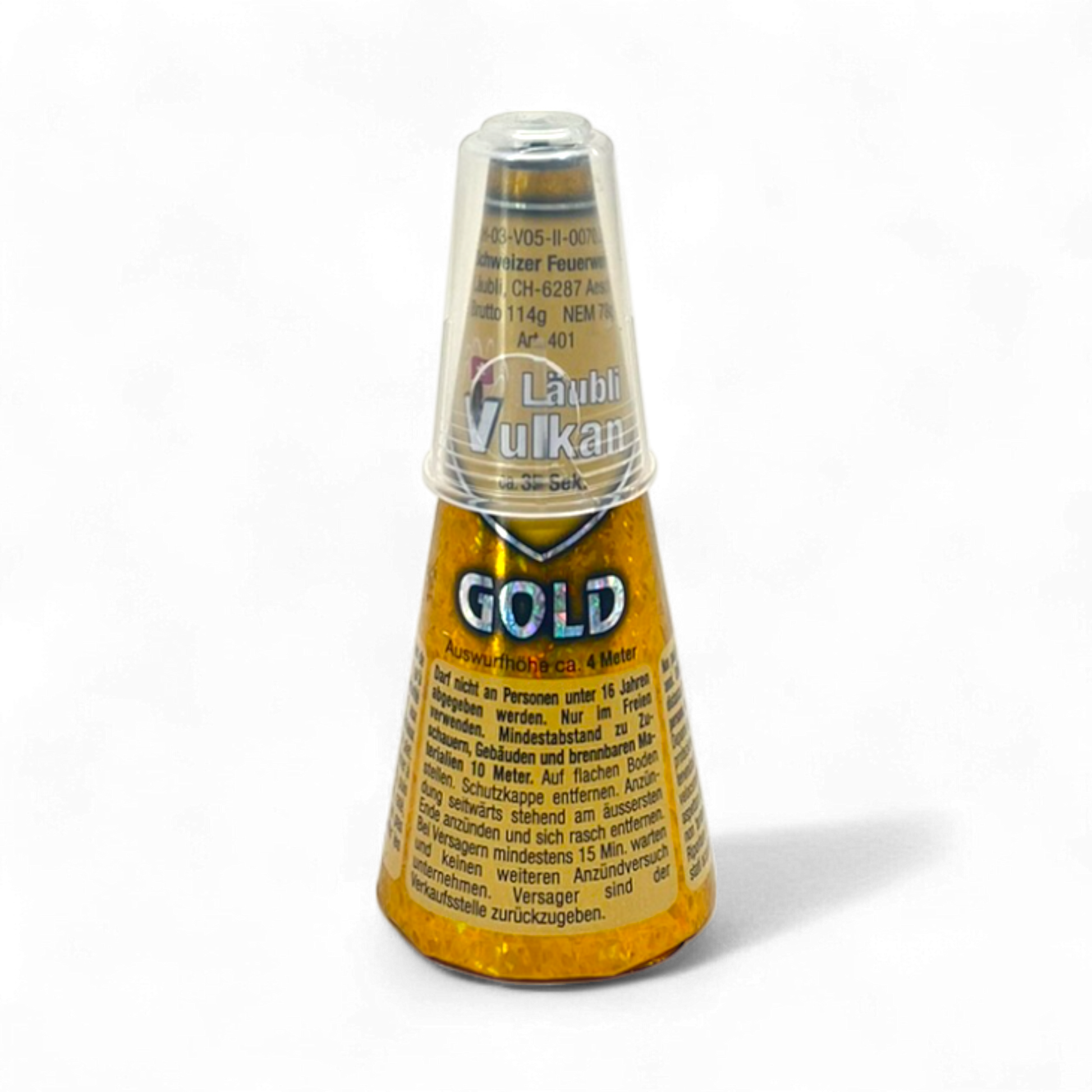 Gold Vulkan – eindrucksvoller Vulkan mit goldenen Effekten