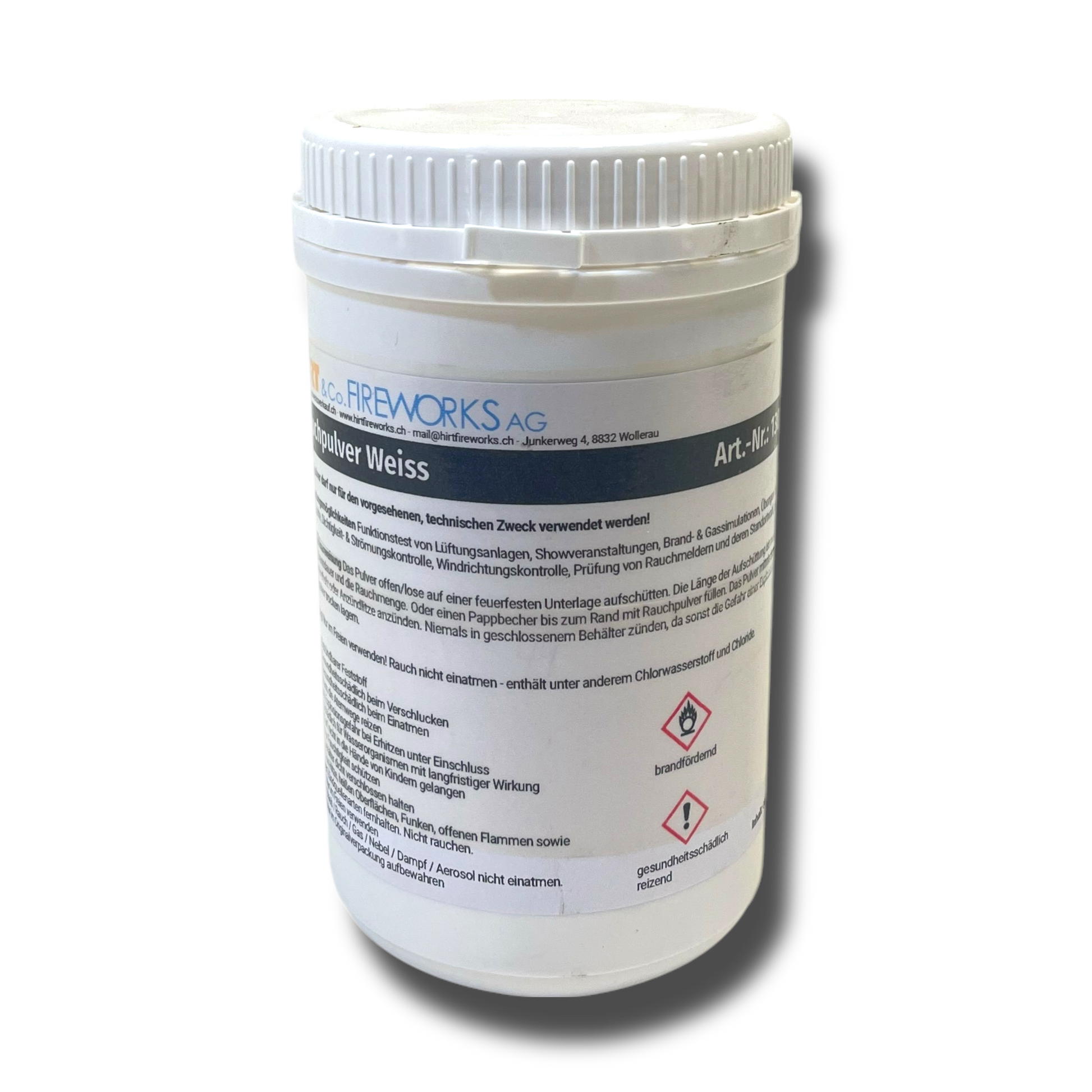 Rauchpulver weiss 800g - Feuerwerk & Pyrotechnik