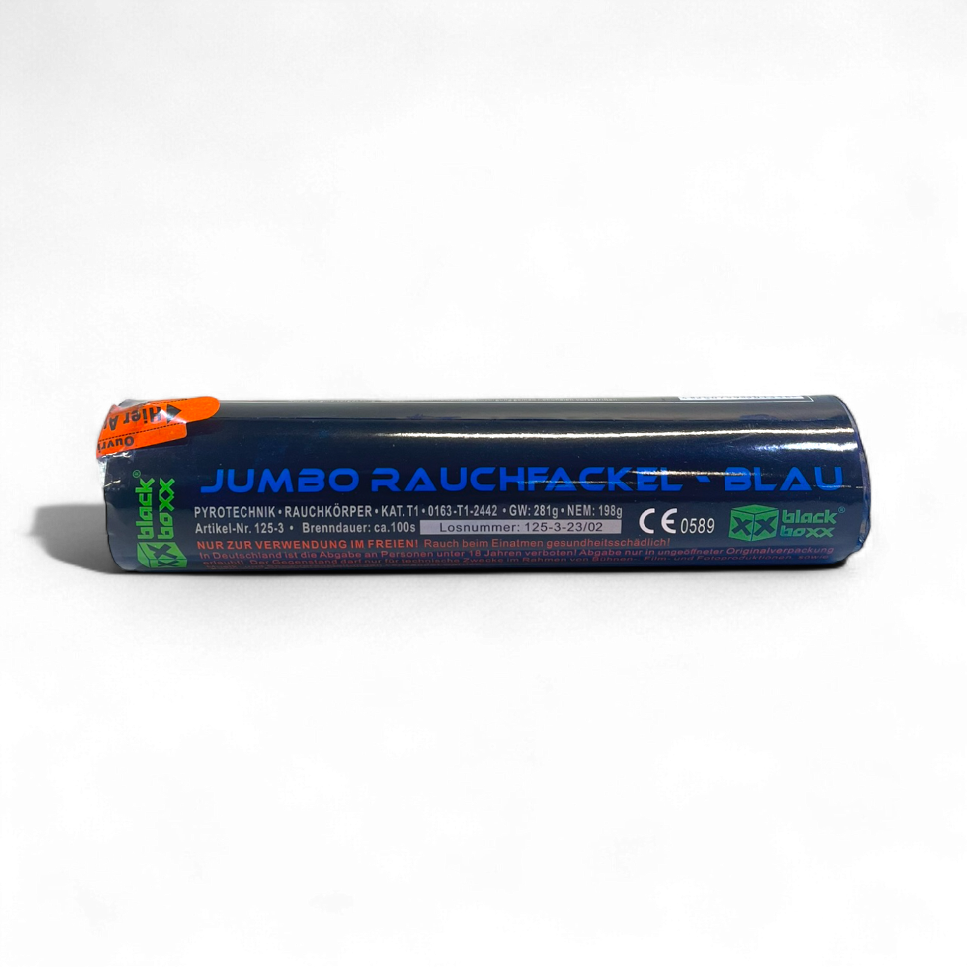 Jumbo Rauchfackel Blau – Feuerwerksartikel jetzt reservieren