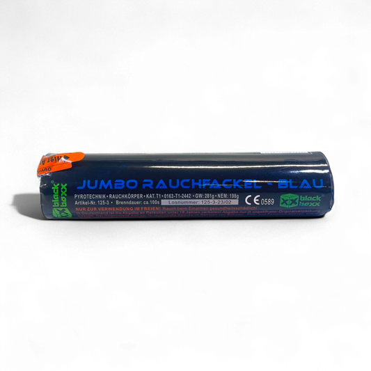 Jumbo Rauchfackel Blau – Feuerwerksartikel jetzt reservieren