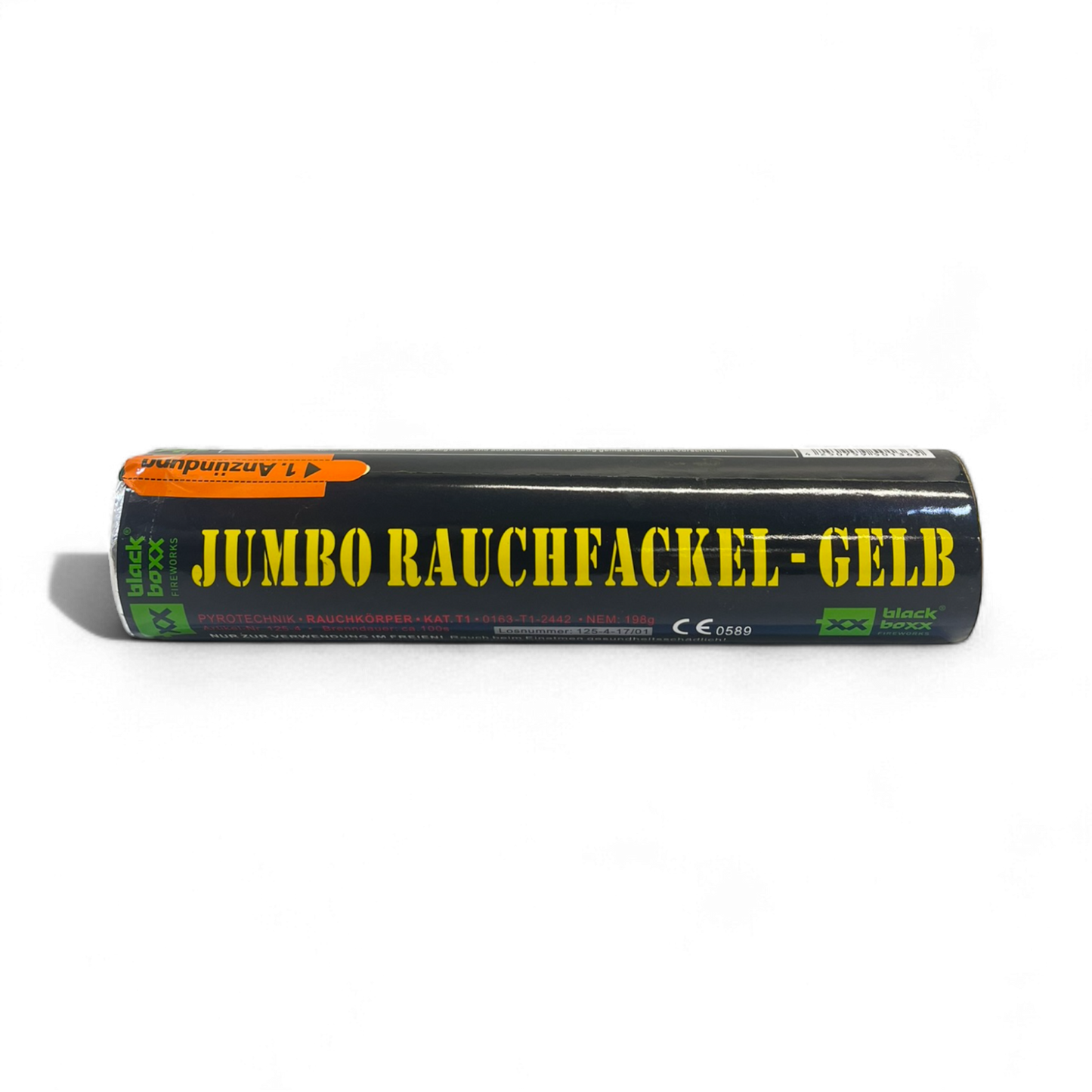 Jumbo Rauchfackel Gelb – Feuerwerksartikel jetzt reservieren